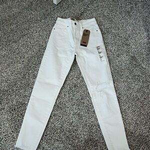 White Levi Jeans